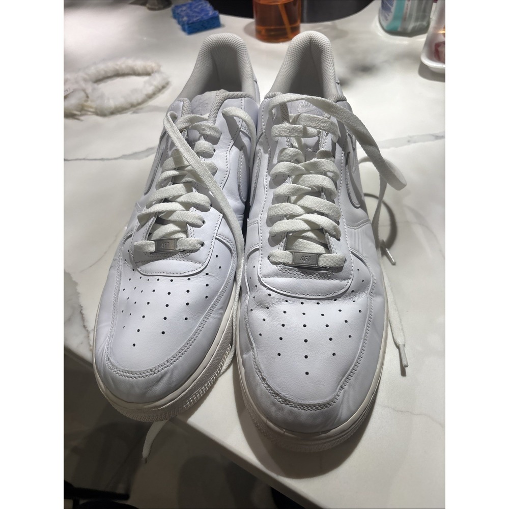 Size 16 - Nike Air Force 1 '07 Low Triple White